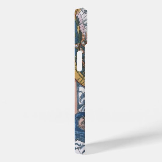 Antike Weltkarte mit Claudius Ptolemy, 1507 Case-Mate iPhone Hülle (Rückseite / Rechts)