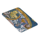 Antike Weltkarte mit Claudius Ptolemy, 1507 Magnet (Rechte Seite)