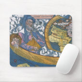 Antike Weltkarte mit Claudius Ptolemy, 1507 Mousepad (Mit Mouse)