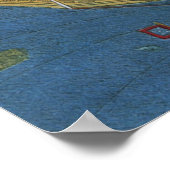 Antike Weltkarte mit Claudius Ptolemy, 1507 Poster (Ecke)