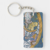 Antike Weltkarte mit Claudius Ptolemy, 1507 Schlüsselanhänger (Vorderseite)