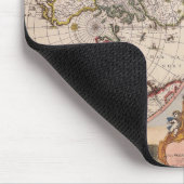 Antike Weltkarte Mousepad (Ecke)