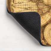 Antike Weltkarte Mousepad (Ecke)
