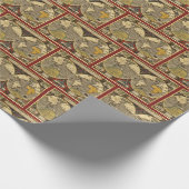 Antike Weltkarte Nr. 2 Geschenkpapier (Ecke)