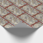 Antike Weltkarte Nr. 3 Geschenkpapier (Ecke)