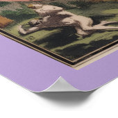 Antike Weltkarte Poster (Ecke)