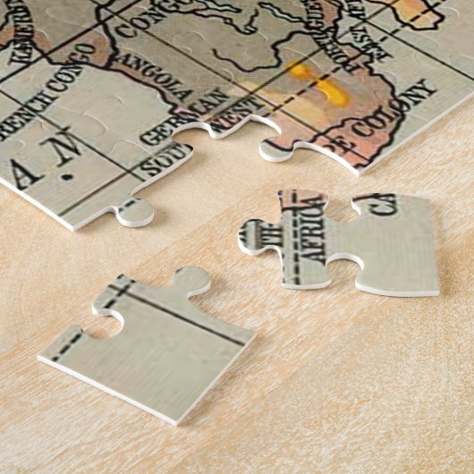 Antike Weltkarte Puzzle (Seite)