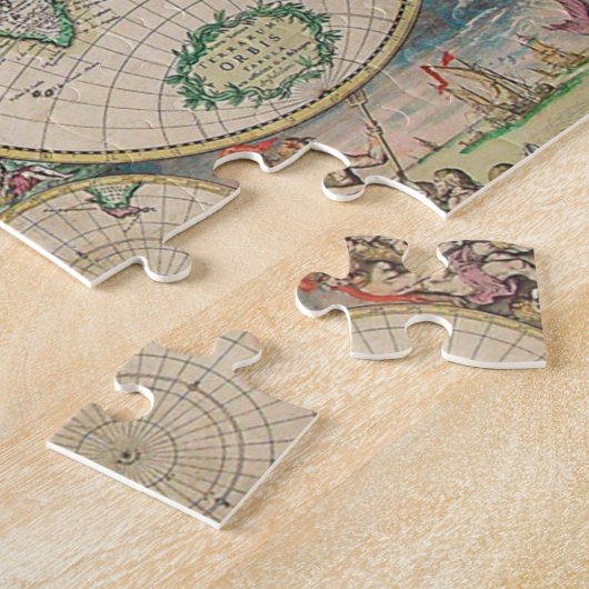 Antike Weltkarte Puzzle (Seite)