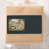 Antike Weltkarte von Amerika, 1570 (Insitu)