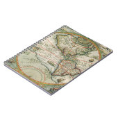 Antike Weltkarte von Amerika, 1597 Notizblock (Linke Seite)