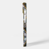 Antike Weltkarte von Claude Auguste Berey Case-Mate iPhone Hülle (Rückseite / Links)