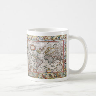 Antike Weltkarten-Tassen - Stil wählen Kaffeetasse