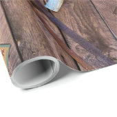 Antike Werkzeuge Vintage Zeichen rustikale Barn Bo Geschenkpapier (Rolleneckpunkt)