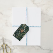 Antike Wiesen-Tapete Geschenkanhänger (Mit Garn)