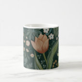 Antike Wiesen-Tapete Kaffeetasse (Mittel)