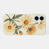 Antike Wilde Margeriten iPhone 16 Hülle (Rückseite (Horizontal))