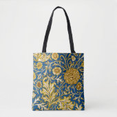 Antike William Morris Cherwell Blue Blumenkunst Tasche (Vorderseite)
