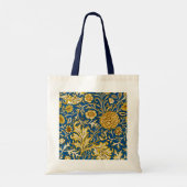 Antike William Morris Cherwell Blue Blumenkunst Tragetasche (Rückseite)