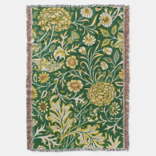 Antike William Morris Cherwell Green Floral Kunst Decke