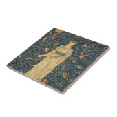 Antike William Morris-Flora Fliese (Seite)