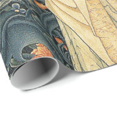 Antike William Morris-Flora Geschenkpapier (Rolleneckpunkt)