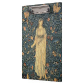 Antike William Morris-Flora Klemmbrett (Links)