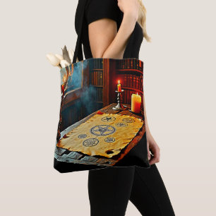 Antike Zauber auf einem Mystischen Scroll Tasche