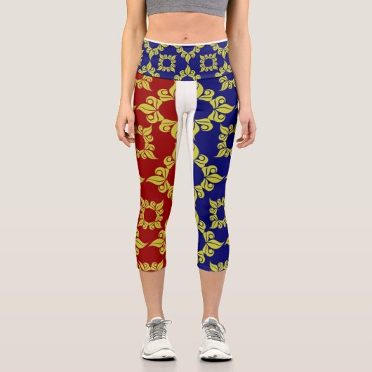 Antike | Zazzle_Growshop. Capri Leggings (Vorderseite)