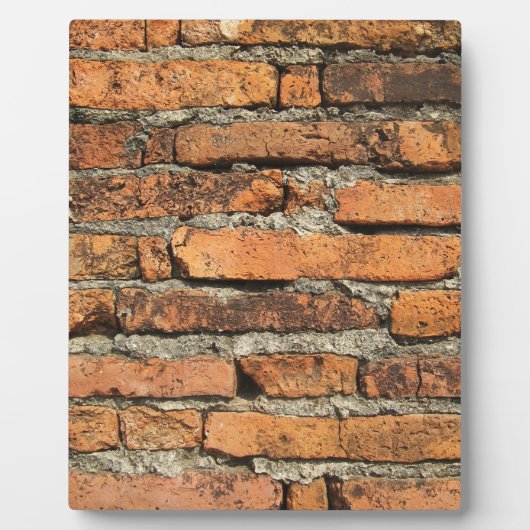 Antike Ziegelmauer Fotoplatte (Vorderseite)