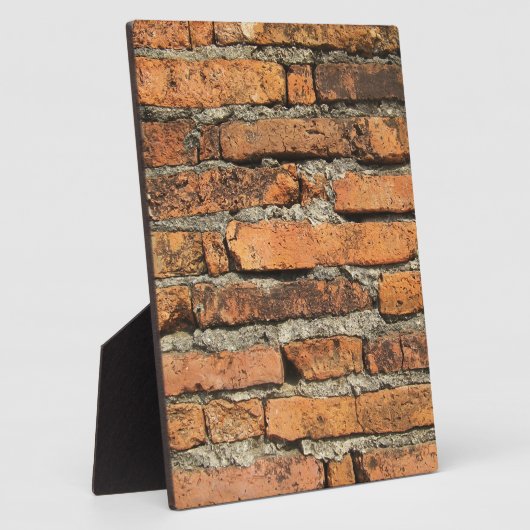 Antike Ziegelmauer Fotoplatte (Seite)