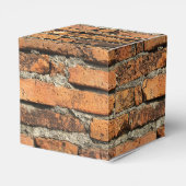 Antike Ziegelmauer Geschenkschachtel (Rückseite)