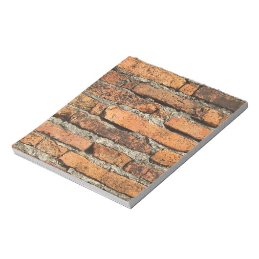 Antike Ziegelmauer Notizblock (Rotiert)