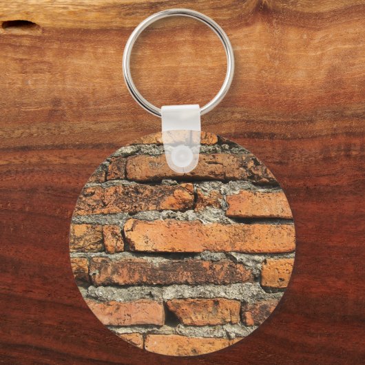 Antike Ziegelmauer Schlüsselanhänger (Vorderseite)