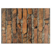 Antike Ziegelmauer Schneidebrett (Vorderseite)