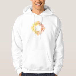 Antike Zierrahmen Elegante Dekorative Umrandung Hoodie