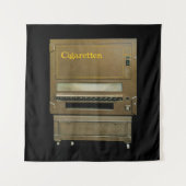 Antike Zigarettenautomat Wandteppich (Vorderseite)