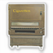 Antike Zigarettenautomaten Aufkleber (Vorderseite)