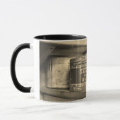 Antike Zinn-Tasse Tasse (Links)