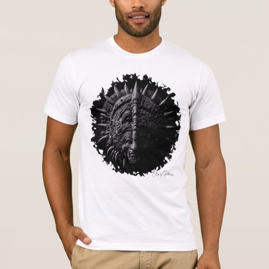 Antike Zivilisationen (Masken, Muster, Zeichen) T-Shirt (Vorderseite)