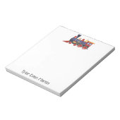 Antike Züge Anpassen von Notepad Notizblock (Rotiert)