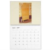 Antike Zuhause - Vintage Radiatoren von 1905 Kalender (Mär 2027)