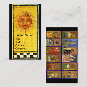 ANTIKEN RENAISSANCE-TAROTS UND DIE SONNE VISITENKARTE