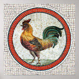 ANTIKEN RÖMISCHEN MOSAIKEN / HAHN POSTER