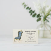 Antiken Visitenkarte (Stehend Vorderseite)