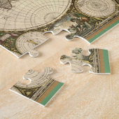 Antiken-Weltkarte 1660 durch Frederick de Wit Puzzle (Seite)