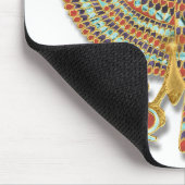 Antiker ägyptischer Falkenpektor Mousepad (Ecke)