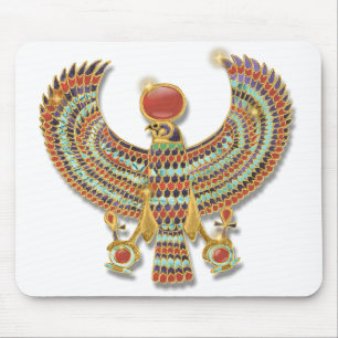 Antiker ägyptischer Falkenpektor Mousepad