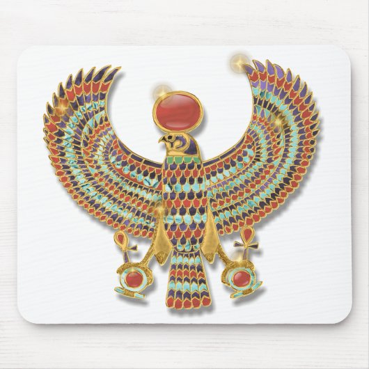 Antiker ägyptischer Falkenpektor Mousepad (Vorne)