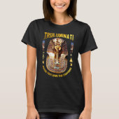 Antiker ägyptischer König Tut Tutankhamen Illumina T-Shirt (Vorderseite)