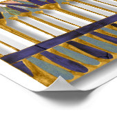 Antiker ägyptischer Moon Pictoral Poster (Ecke)